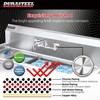DuraSteel Commercial Kitchen Sink Faucet - No Lead 8" Center