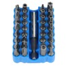 Screwdriver Bit Kit, 33Pcs Multifunctional Precision Hollow Security Tamperproof Star/Tri-Wing/Hex/Spanner