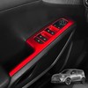 JUIVEEL Car Window Switch Panel Cover,Side Door Glass Lock Control