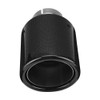 Broco Carbon Fibre Type Car Modified Single Outlet Exhaust Muffler