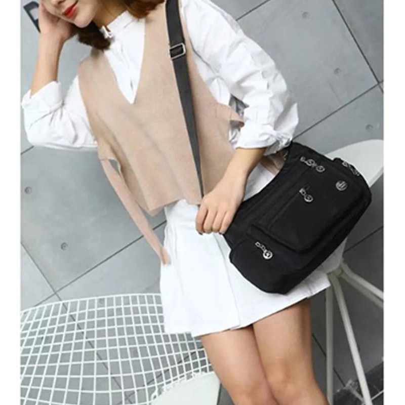 Bolso Multifuncional Impermeable Y Antirrobo Para Mujer
