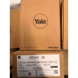 Yale Commercial Office Entry Augusta Lever Grade2 Cylindrical Lock AU-5307LN-626