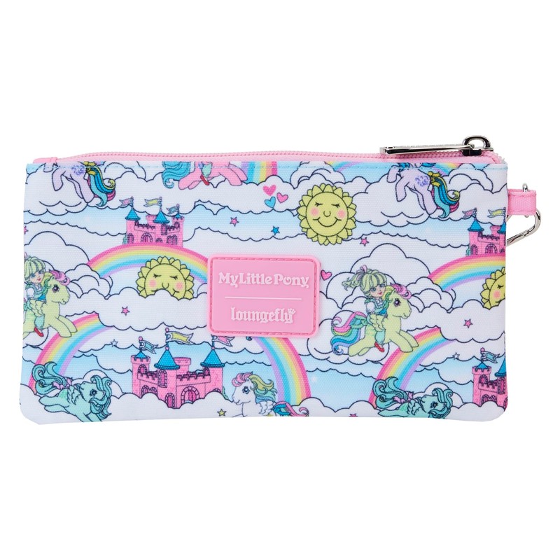 Loungefly Hasbro My Little Pony Sky Scene AOP Nylon Wristlet