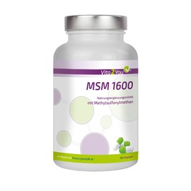 MSM 1200 – 360 Capsules – (Methylsulfonylmethane) – Mesh Actuator 40-60 – High Dose – Premium Quality – Made in Germany