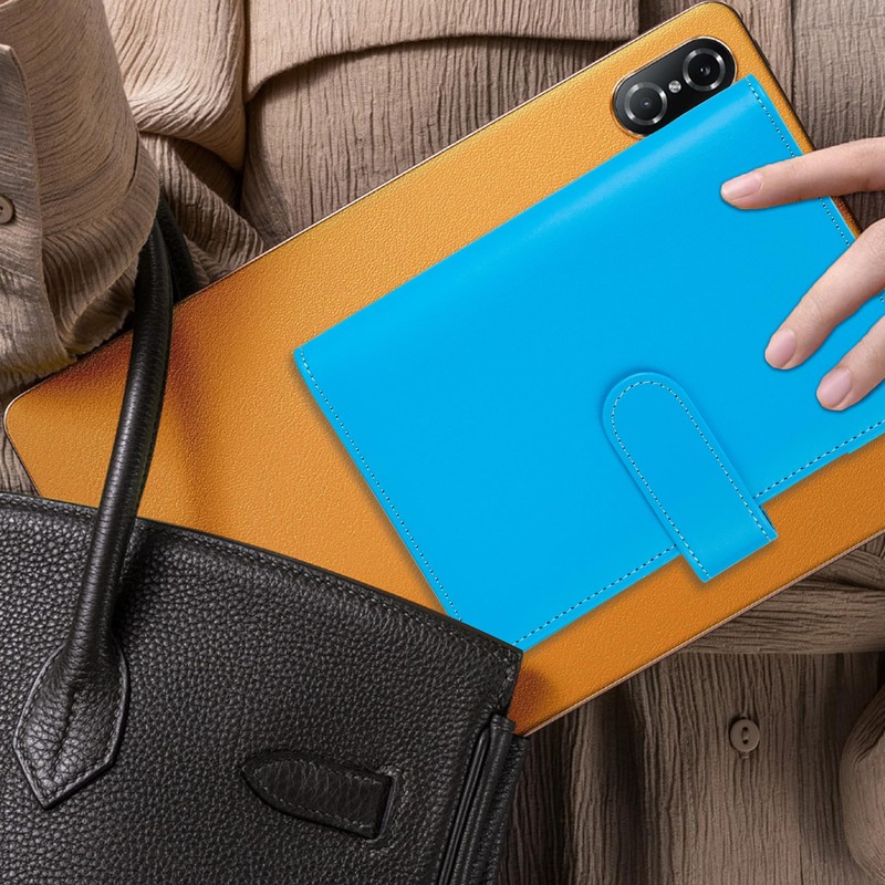 NICOOTHBudget Binder Cash Envelopes A6 Money Saving Binder with Zipper