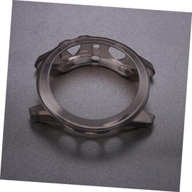 jojofuny 2pcs TPU Protective Watch Case Cover Scratch-Resistant Anti-Fall Frame Stylish Bumper for Smartwatch Compatible Black