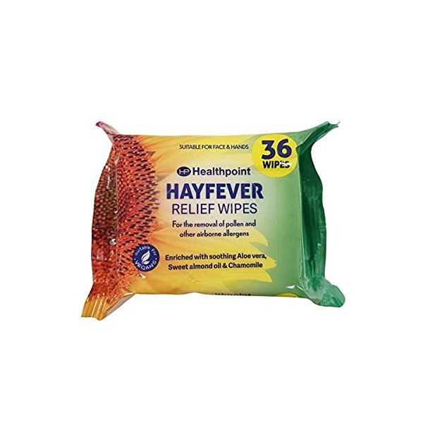 Healthpoint Hayfever Relief Wipes 36 Wipes, Mix