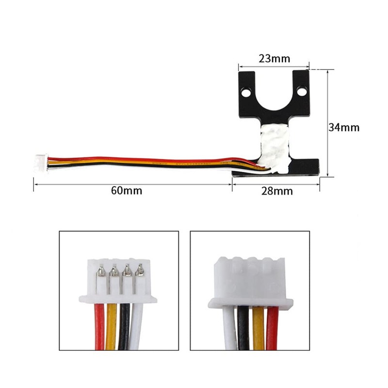 VOANZO Anycubi Hotend Mounting Block Kit for Automatic Leveling on
