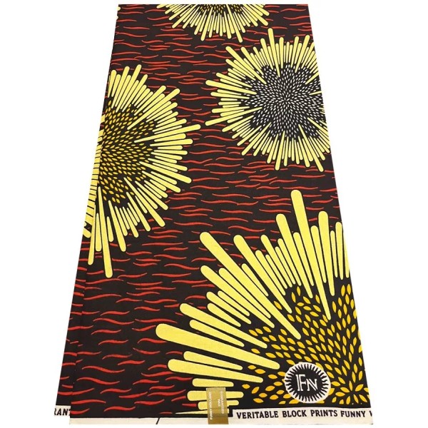 Unbranded African Wax Print Exclusive Design Sell by 6 Yards