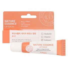 Nature Essence Lip Balm Collagen Peach Scent 12ml / 네이처 에센스 립밤 콜라겐 복숭아향 12ml