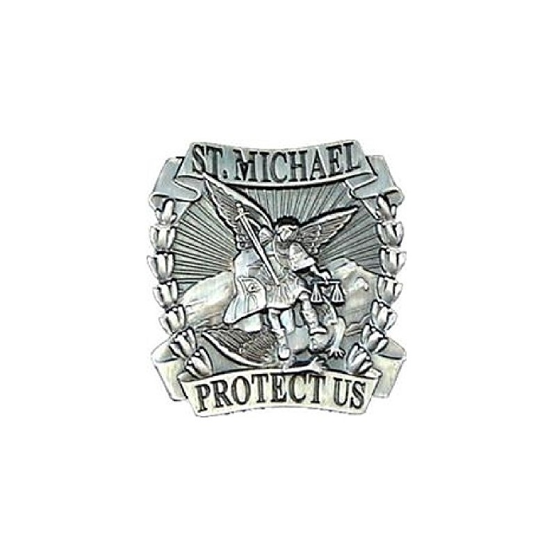 EAGLE CREST NEW "Saint Michael Protect Us" Pin - Ships