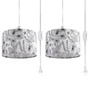 IHENGYANLT 2 Pack Plug in Pendant Light, Hanging Light with