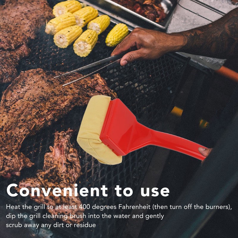 BBQ Grill Brush Professional Efficient Safe Heat Resistance Grill Cleaner