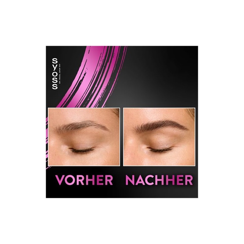 Syoss Eyebrow Kit 4-1 Dark Brown, 17 ml, Pack of