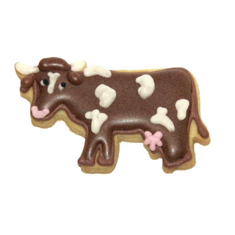 Birkmann RBV Cow Cookie Cutter, Stainless Steel, 7.5 cm