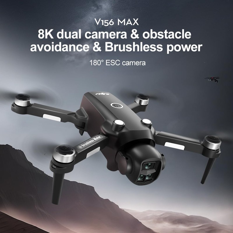 Drones with Camera for Adults, Brushless Motor Large HD Screen