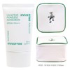 Innisfree Intensive Long Lasting Sunscreen EX+Play Green Cosmetic Pouch (Yellow) / 이니스프리 인텐시브 롱래스팅 선스크린 EX+플레이그린 화장품 파우치 (옐로우)