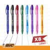 Bic 943441 Gel Ocity Illusion Print Gel Pen 0.7 mm (Pack of