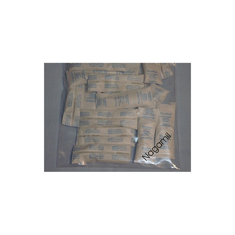 25 x TYVEK Silica Gel Desiccant bags 5 g Dust