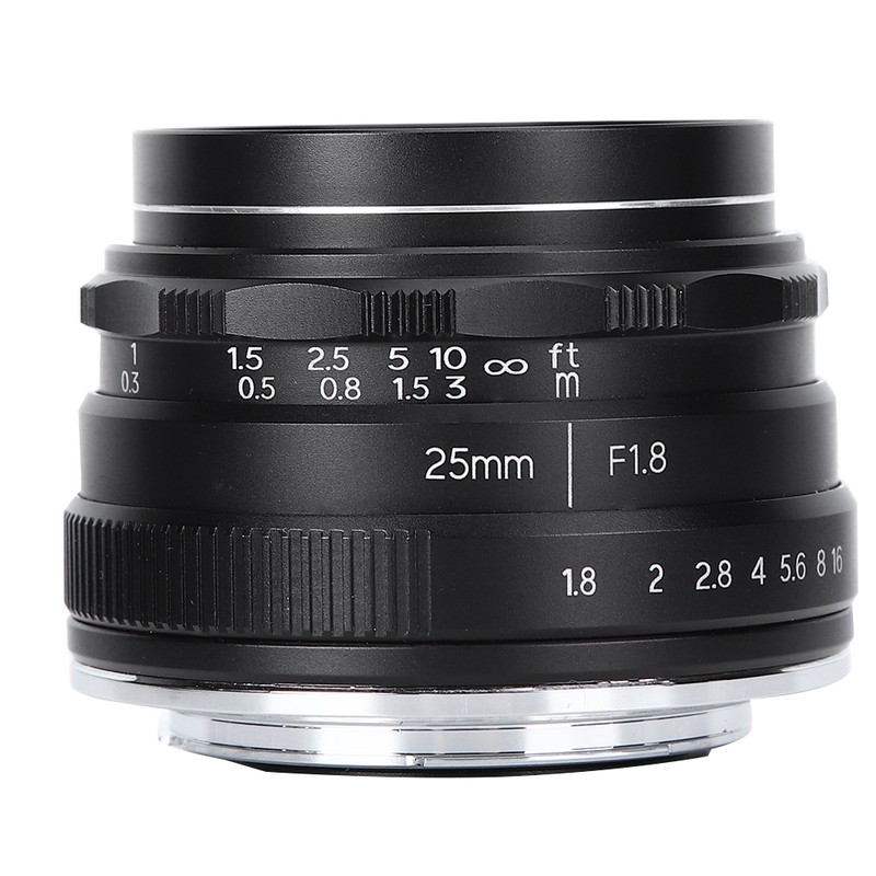 NEWYI 25mm F1.8 E Mount Large Aperture Small Wideangle Portrait