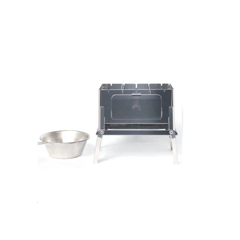 Sho's Compact Open-air Fire Grill B-6 Kun SHO-002-00