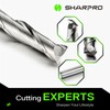 SHARPRO Spiral Upcut Router Bit 1/4 Inch Shank 1/4 Inch