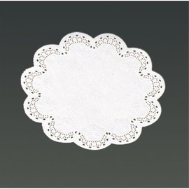Oil Resistant Lace Paper Round