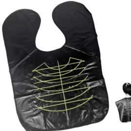 Neck Cover 넥커버 미용실 드라이보 어깨패드 목가리개 켁커버 헤어 소품 커트보 07WC467924 블랙 Neck Cover Hair Salon Cape Shoulder Pad Hairdressing Bib Black [Black]