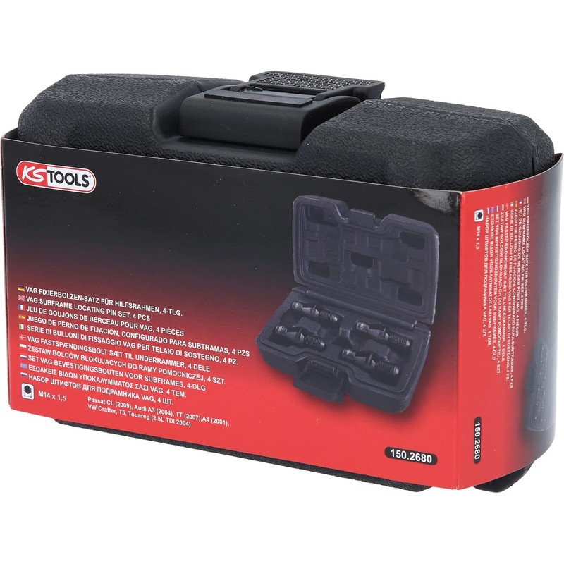 KS Tools 150.2680 VAG subframe locating pin set M14 x