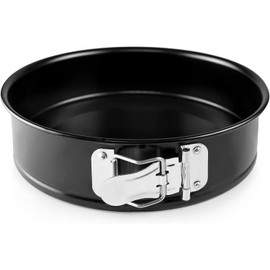 Ibili Springform Set Moka 22 cm, rolled steel plate, Black, 22 x 22 x 5 cm