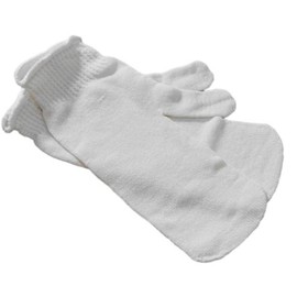 Simple, 2-pack of soft hand-collecting dirt gloves. Hand-collecting dirt gloves (2-pack) + soap / 간소 부드러운 손모아 때장갑 2개입 손모아 때장갑(2개입)+비누