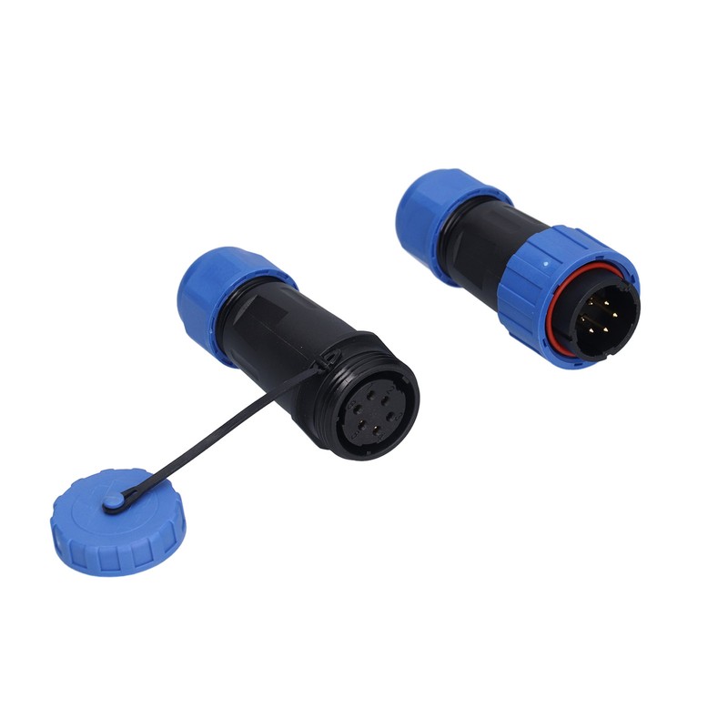 Aviation Cable Connector Socket IP68 Waterproof 6 Pin 7 Pin