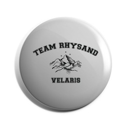 Hippowarehouse Team Rhysand Velaris Badge Various Sizes 38mm 50mm 75mm
