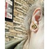 Vankula Ear Tunnels Saddle Flesh Plugs Gauges Spiral Stainless Steel