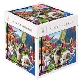 Ravensburger Llamas Puzzle Moments 99 Piece Jigsaw Puzzle for Adults & Kids Age 14 Years Up