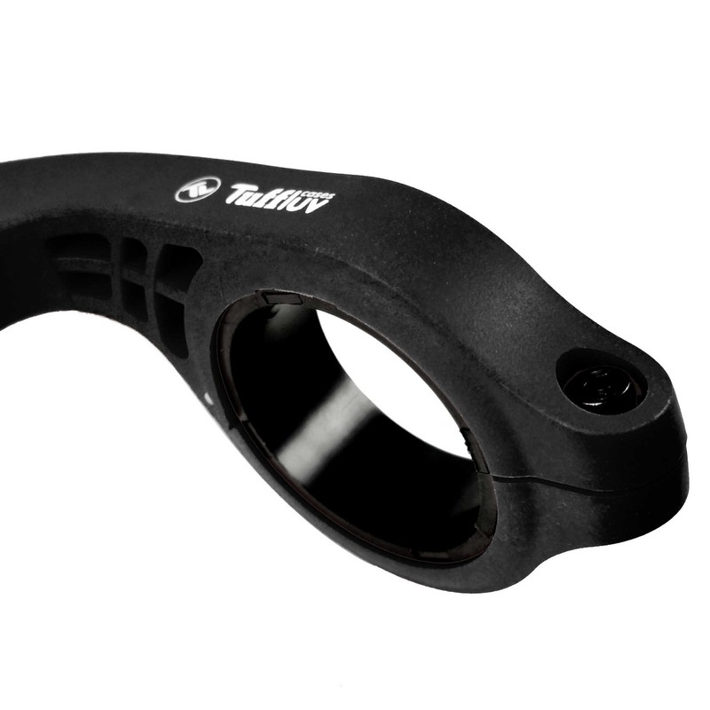 TUFF LUV Outfront Mount for Wahoo Elemnt/Mini/Bolt/ROAM Mount - Black