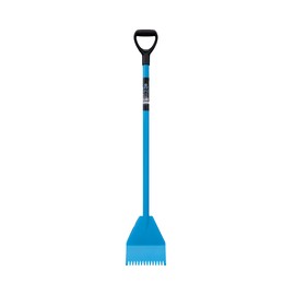 Tie Down 47.5 in. Shingle Shovel Tie Down Roof Zone El Burro Shingle Shovel Stripper | for Removal/Tearing Off Roofing & Nails |Lightweight Steel Construction | Commercial and Residential Use | Blue