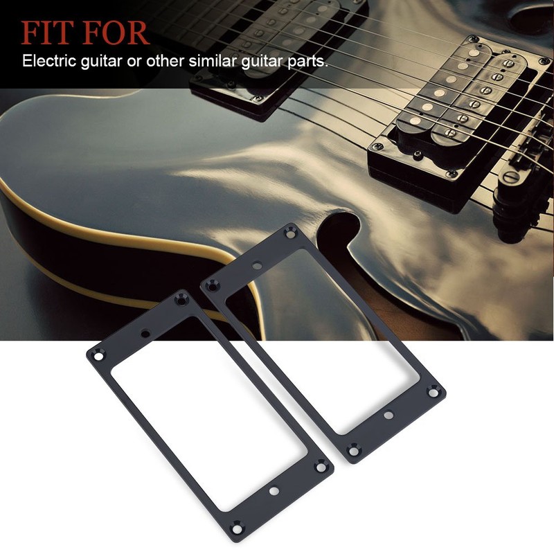 Guitar Pickup Frame, Humbucker Pickup Mounting Rings for Electric Guitar,