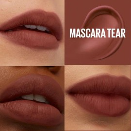 Maybelline Tinta para labios Super Stay Teddy Tint 4.2ml, dura 12H, textura suave, no transferencias