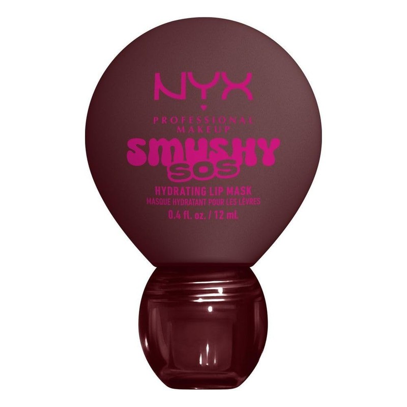 NYX Professional Makeup, Smushy SOS, Mascarilla Hidratante para Labios, Tono