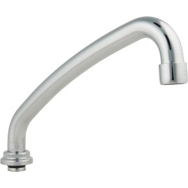 Master Plumber 173, Faucet Spout Assembly, Emco/Waltec OEM 90132/51193105/ 201175-8" - Chrome