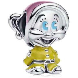 MSPOVOF Heart Christmas Animal Charms Bead for Bracelets and Necklaces S925 Sterling Silver Charms for Birthday Women Jewellery Gift, Cubic Zirconia