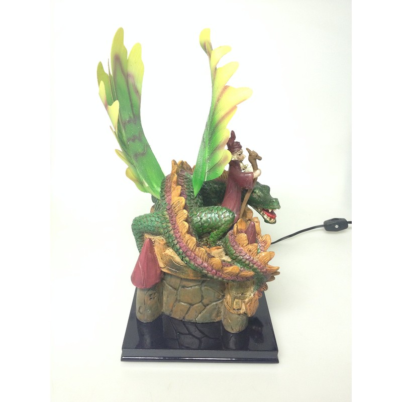 Fiber Optic Wizard & Dragon