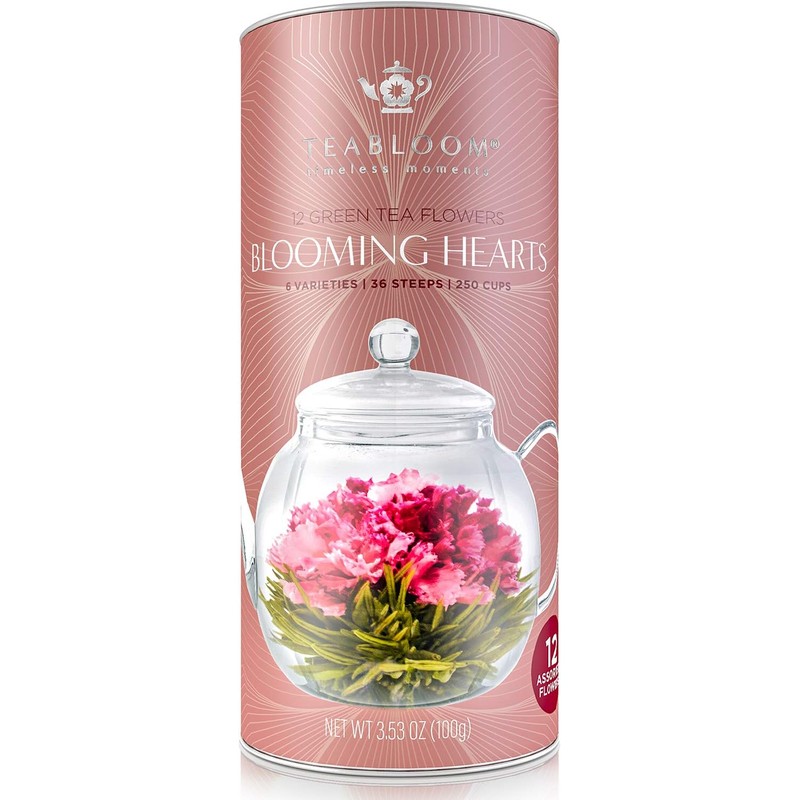 Teabloom - Tés con flores en forma de corazón -