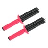 Unbranded 2Pcs Hair Curler Long Teeth Anti-Slip Roll Comb for