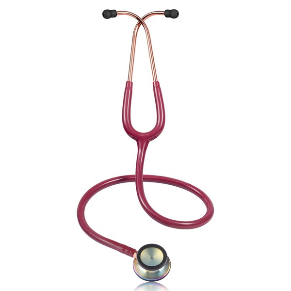 Scienlodic Double-Sided Stethoscope with Ear Tips, Professional Stethoscope for Doctor