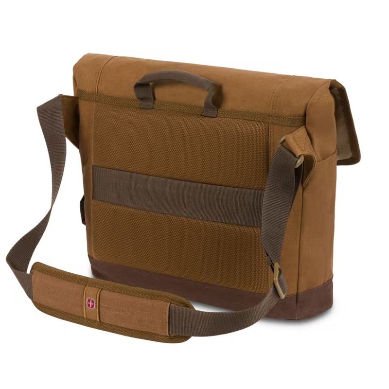 Wenger Corfe 16 inch Messenger Bag With Tablet Pocket- Camel