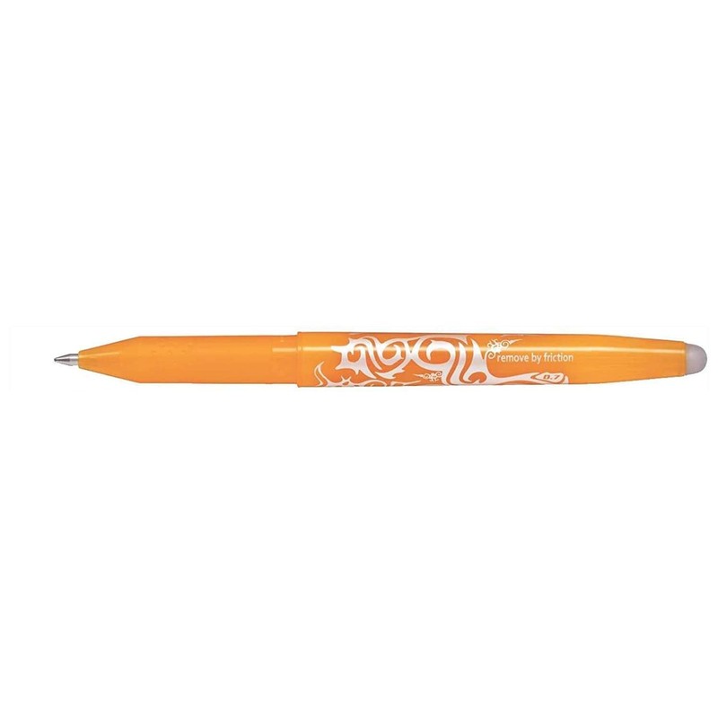 Pilot Frixion Ball 07 Rollerball Pens Medium Nib Orange Apricot