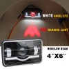 uspart- 4pcs Fit GMC G2500 G3500 Van Trucks 4x6"inch LED