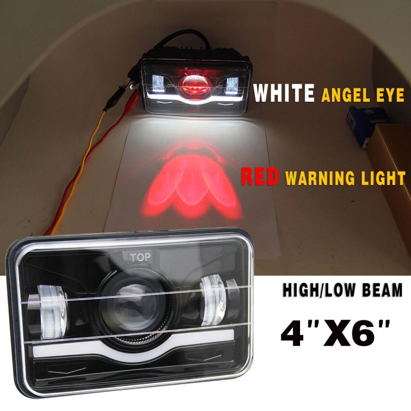 uspart- 4pcs Fit GMC G2500 G3500 Van Trucks 4x6"inch LED